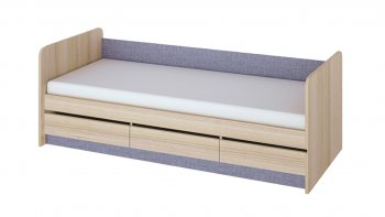 Кровать Индиго с 3-я ящиками ПМ-145.15 в Чулым - mebel154.com