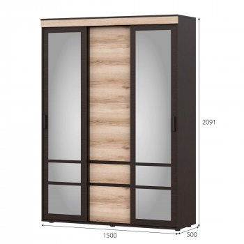 Шкаф-купе Берген в Чулым - mebel154.com