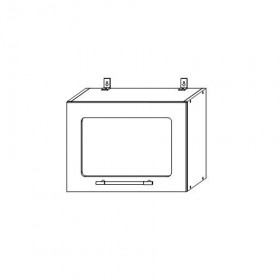 Гарда ВПГС 500 шкаф верхний горизонтальный со стеклом в Чулым - mebel154.com