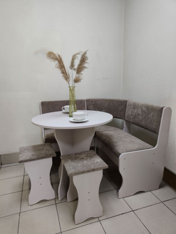 Кухонный уголок Лотос ткань в Чулым - mebel154.com