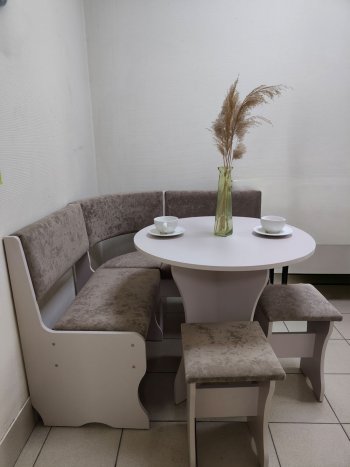 Кухонный уголок Лотос ткань в Чулым - mebel154.com