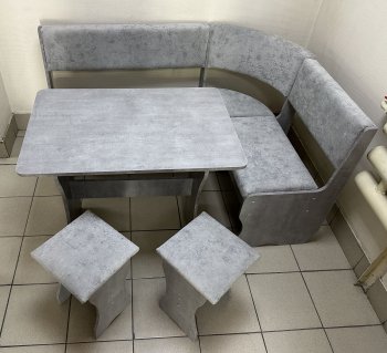 Кухонный уголок Миссия V велюр (сириус) в Чулым - mebel154.com