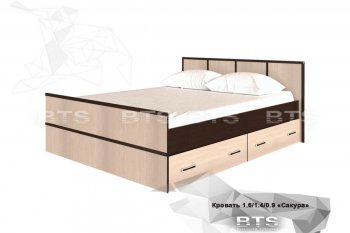 Кровать Сакура 1600(бтс) в Чулым - mebel154.com