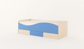 Кровать детская с ящиками Волна в Чулым - mebel154.com