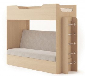 Кровать двухъярусная с диваном в Чулым - mebel154.com