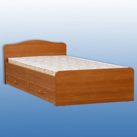 Кровать двуспальная с ящиками в Чулым - mebel154.com