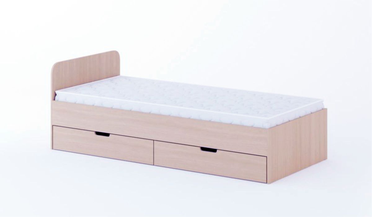 Кровать с ящиками Фиджи в Чулым - mebel154.com