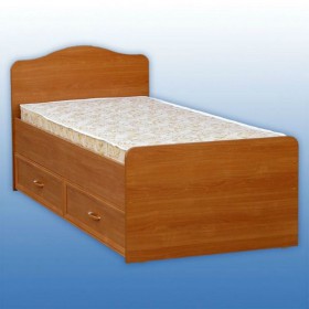 Кровать односпальная с ящиками в Чулым - mebel154.com