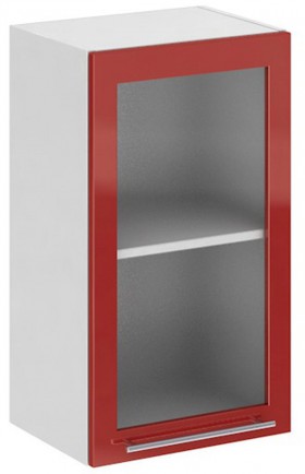 Олива ПС 300 шкаф верхний стекло в Чулым - mebel154.com