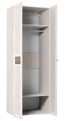 Шкаф для одежды 2-х дверный 54 Карина в Чулым - mebel154.com