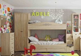 Шкаф для одежды 2-х дверный 92 Adele в Чулым - mebel154.com