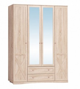 Шкаф для одежды 4-х дверный 9 Adele в Чулым - mebel154.com