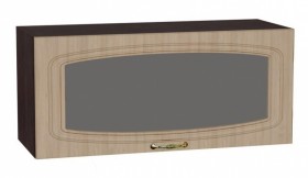 Шкаф верхний горизонтальный со стеклом Сити ШВГС 800 в Чулым - mebel154.com